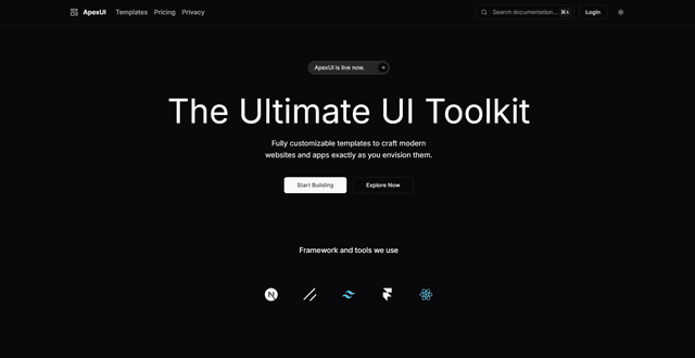 ApexUI - The Ultimate UI Toolkit
