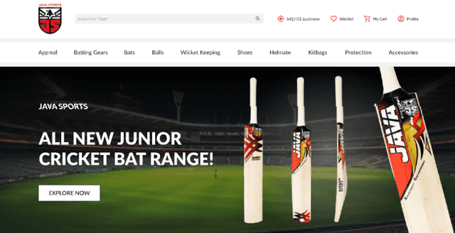 Javasports - E-commerce Platform