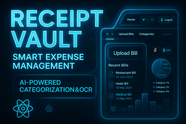 Receipt Vault - Smart Expense Management Platform